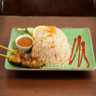 Egg Fried Rice + Satay